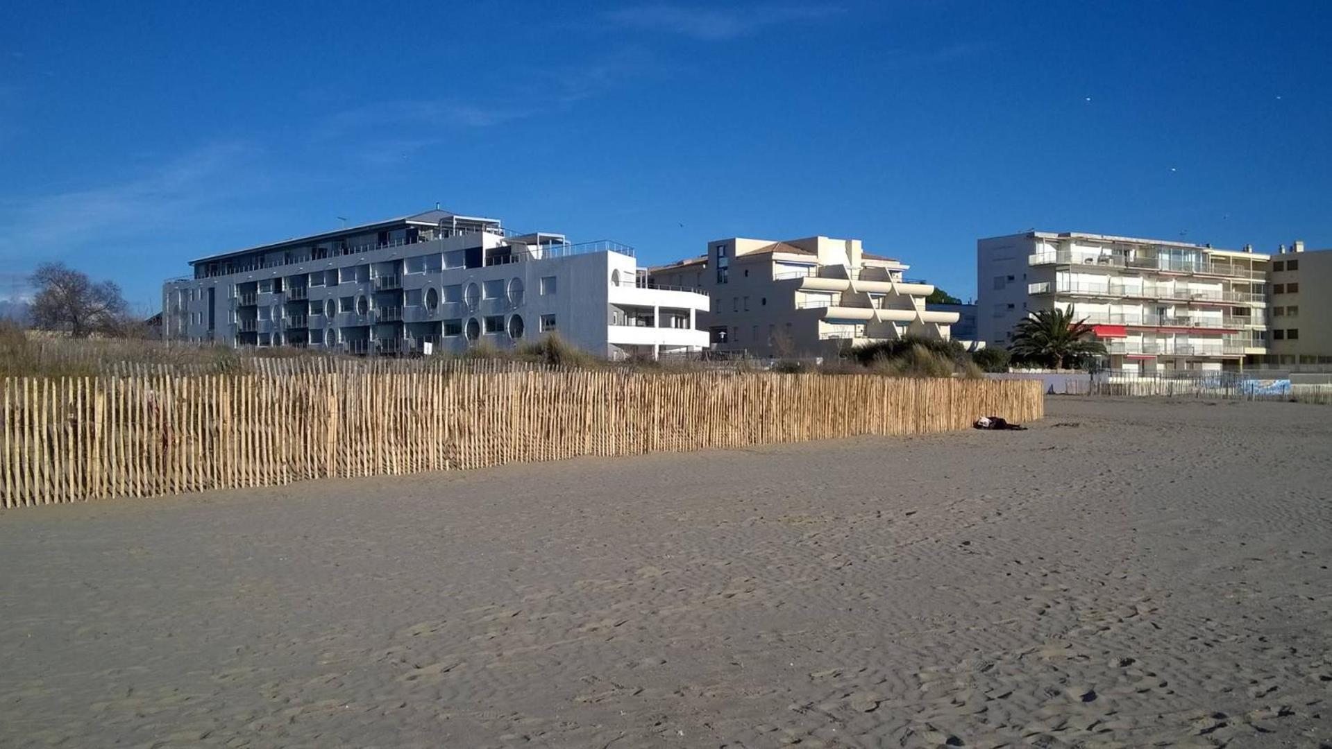 לה-גרו-דו-רואה As14629 - P2 Mezzanine Avec Vue Mer Laterale, Dans Une Residence Sur Plage Avec Parking Prive מראה חיצוני תמונה